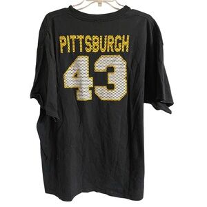 Troy Polamalu #43 FOTL Steelers Tee Shirt. XL. Pre owned